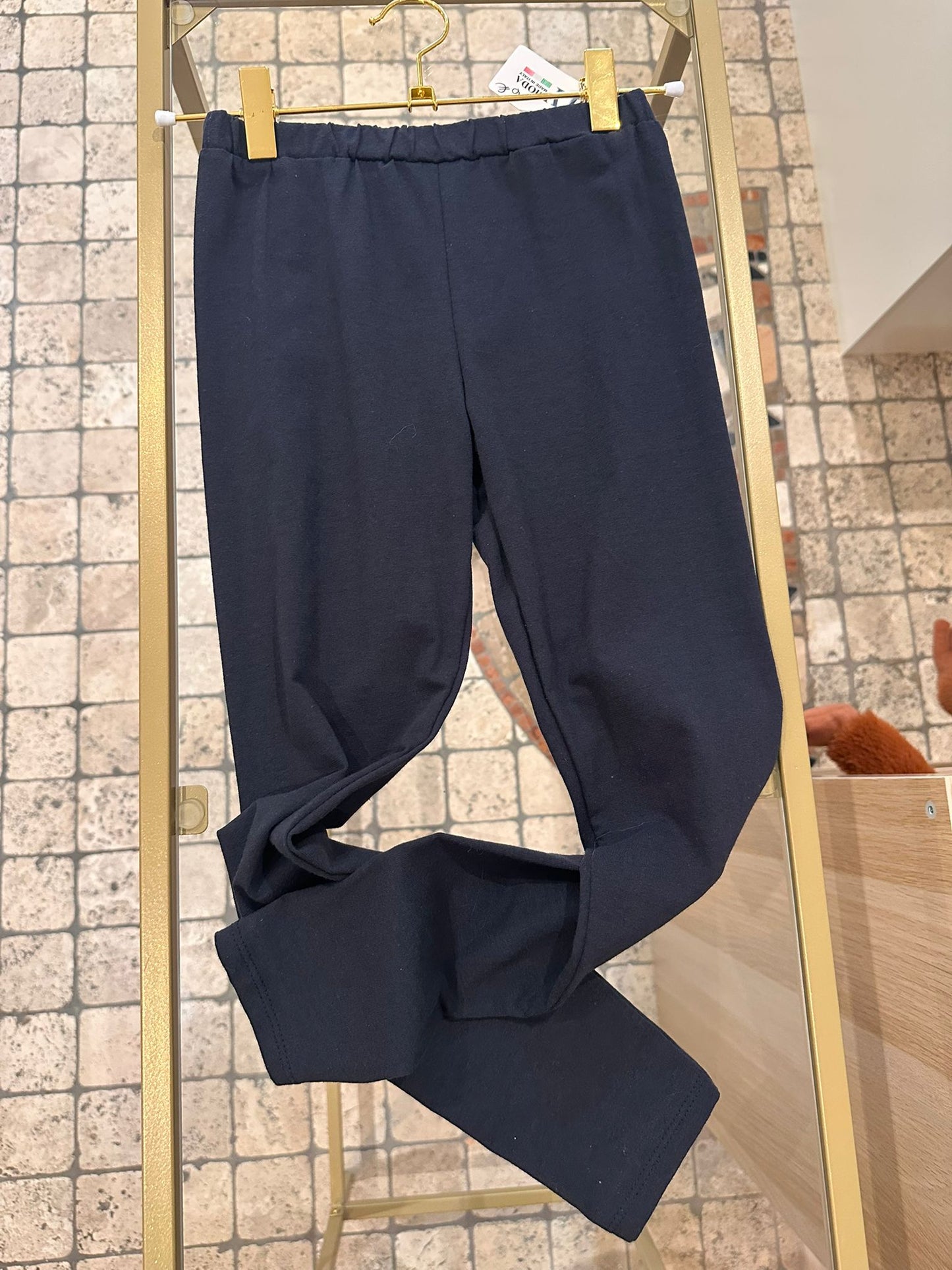 Leggins lungo blu scuro