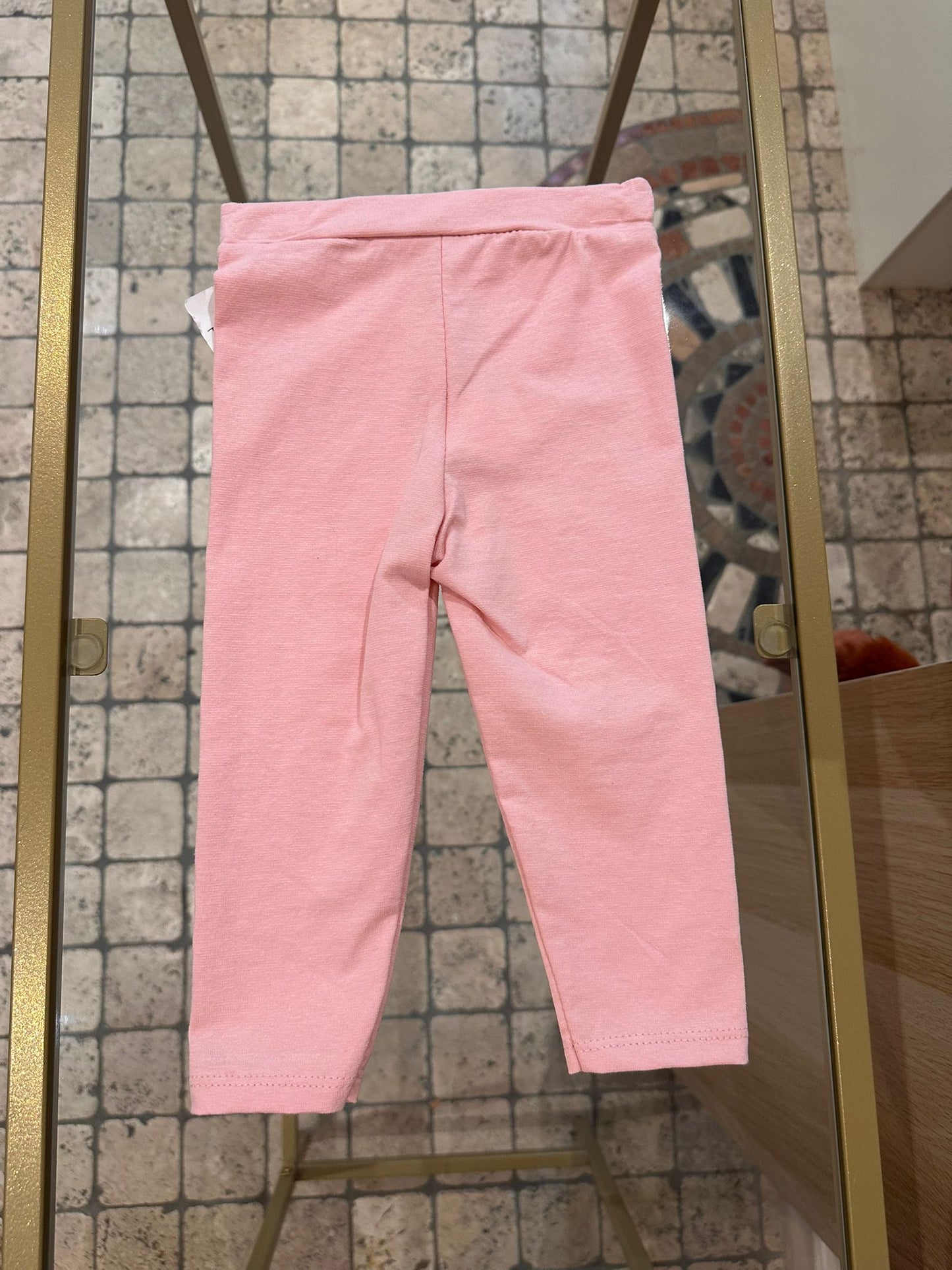 Leggins lungo rosa