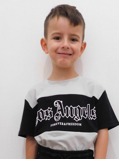 Maglia Los Angeles D9431 bianco