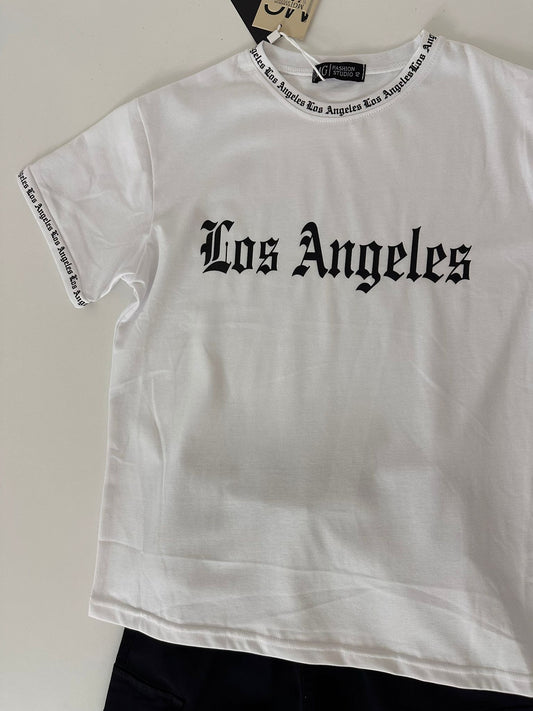 Maglia manica corta Los Angeles FM1337