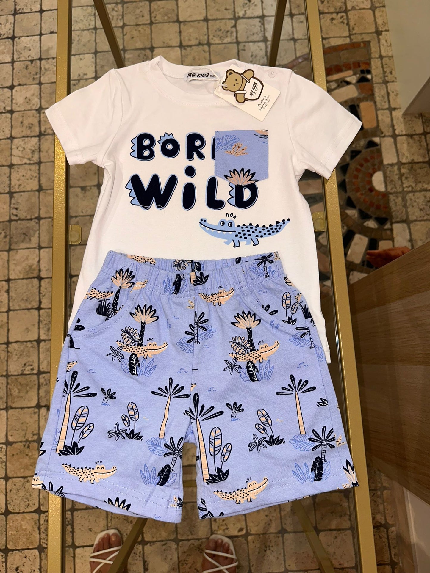 Completo Wild bianco